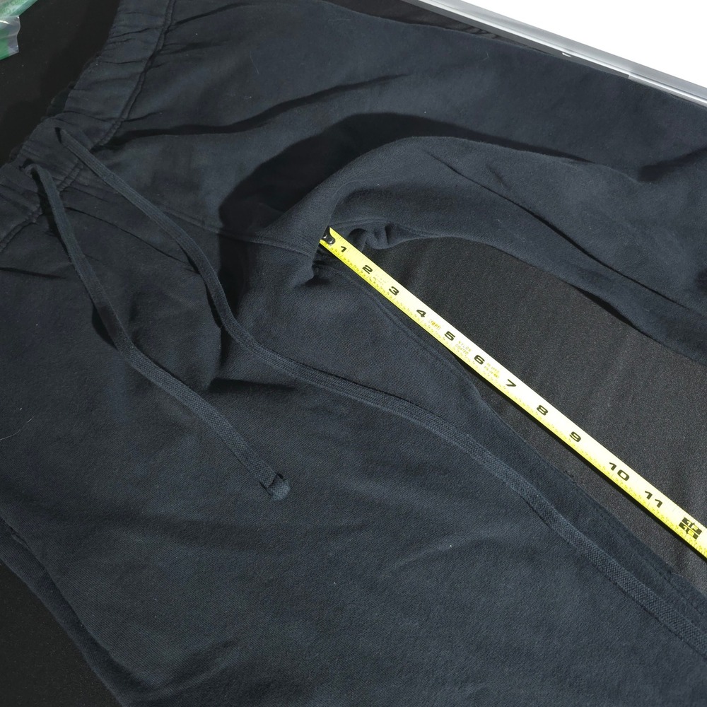 MNML Jogger Sweatpants Mens Black Cotton Blend Drawstring JLounge Size Large - Picture 4 of 13